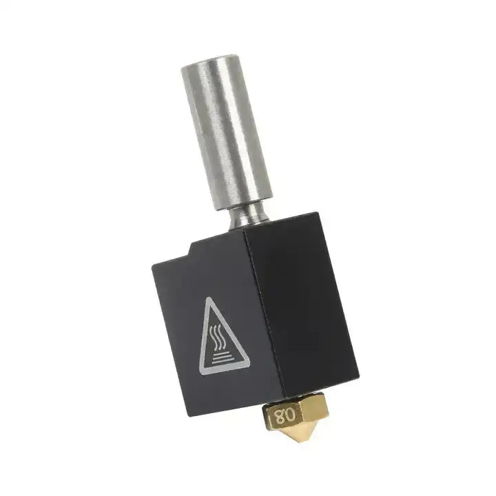 Load image into Gallery viewer, E3D V6 Hotend Module, Всичко метално сверло, Букса PTFE 4.1mm за 3D принтер, Вулканичен ефект за 3D проекти, Загряващ блок с висока ефективност, Съвместим с M6 дюзи, Филамент 1.75mm за 3D печат, Технологично творчество с E3D V6, Прецизни 3D принтерни части, Ефективен модул за 3D творби, Издръжливо и надеждно 3D оборудване