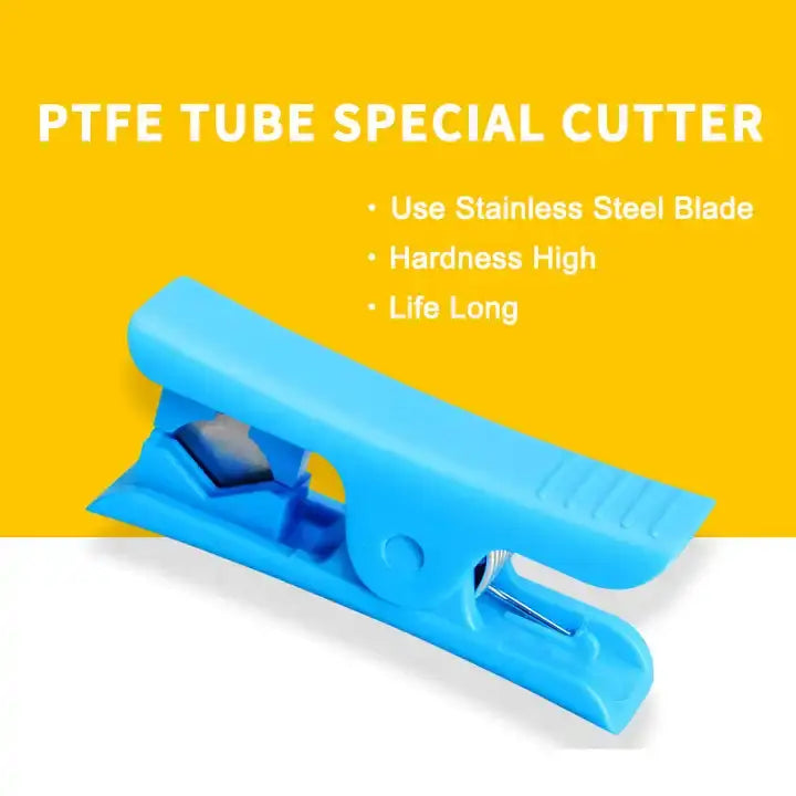Load image into Gallery viewer, Части за принтер 3D, Резач за 3д филаменти PTFE Teflonto, Преносими инструменти за 3D творчество, Рязане на тръби с миниатюрен резач, Точен нож за 3D печат, Инструмент за рязане на тръби, Технологично изкуство, Съвместим с материали за 3D печат, Мини портативен резач, Инструмент за изкуство и творчество, Рязане на тръби за 3D проекти