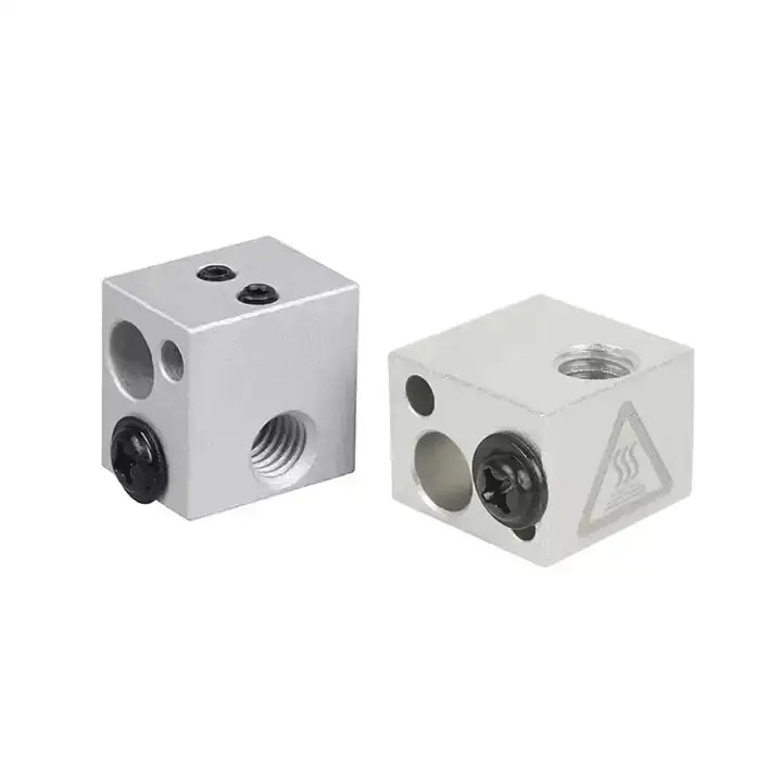 Load image into Gallery viewer, Aluminium Heated Block, Загряващ блок за J-head Extruder HotEnd, BP6 Загряващ Блок за 3D принтери, Издръжлив и надежден компонент, Равномерно разпределение на топлината, Технологично творчество с Aluminium Heated Block, Съвместим с всички 3D принтери, Идеален за бързо загряване, Прецизни и впечатляващи 3D резултати, Загряващ блок за стабилност в дизайна, 3D принтерни аксесоари от високо качество