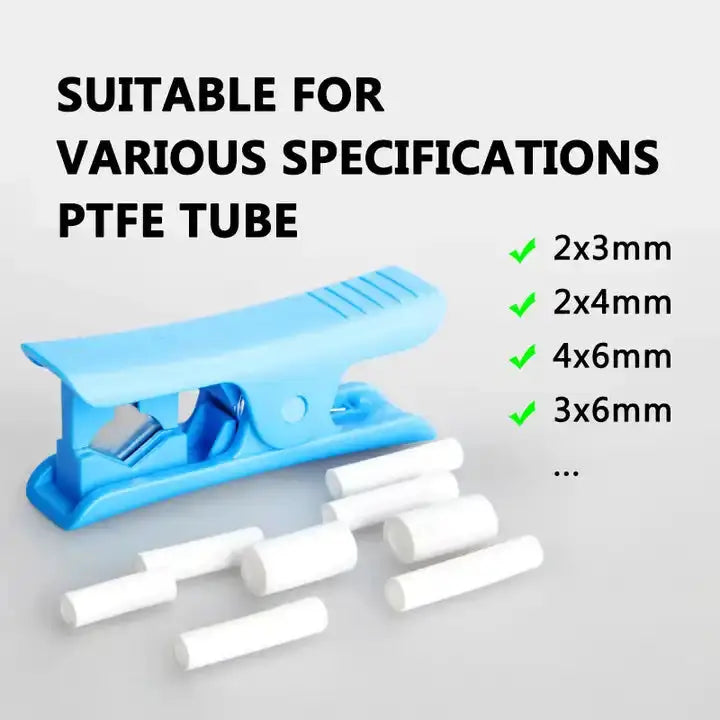 Load image into Gallery viewer, Части за принтер 3D, Резач за 3д филаменти PTFE Teflonto, Преносими инструменти за 3D творчество, Рязане на тръби с миниатюрен резач, Точен нож за 3D печат, Инструмент за рязане на тръби, Технологично изкуство, Съвместим с материали за 3D печат, Мини портативен резач, Инструмент за изкуство и творчество, Рязане на тръби за 3D проекти