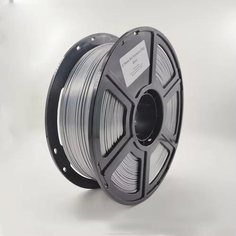 Load image into Gallery viewer, Nature3D Сребърен Металик Silk PLA 1.75мм 1кг филамент - блясък и стил