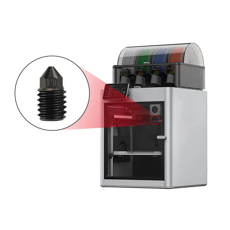 Load image into Gallery viewer, Upgraded CHT Nozzle with Bambu Lab X1C