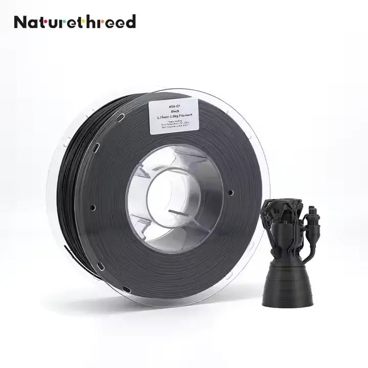 Load image into Gallery viewer, Макара Nature3D ASA-CF нишка, поставена на 3D принтер – подготвена за печат.