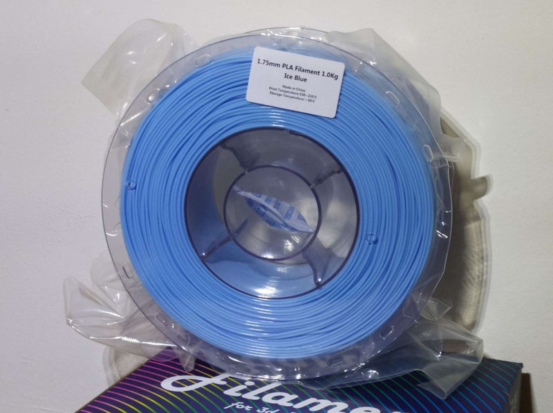 Load image into Gallery viewer, Открийте безкрайните възможности за креативност с Nature3D 1.75mm 1kg PLA Ледено Синьо Син филамент.