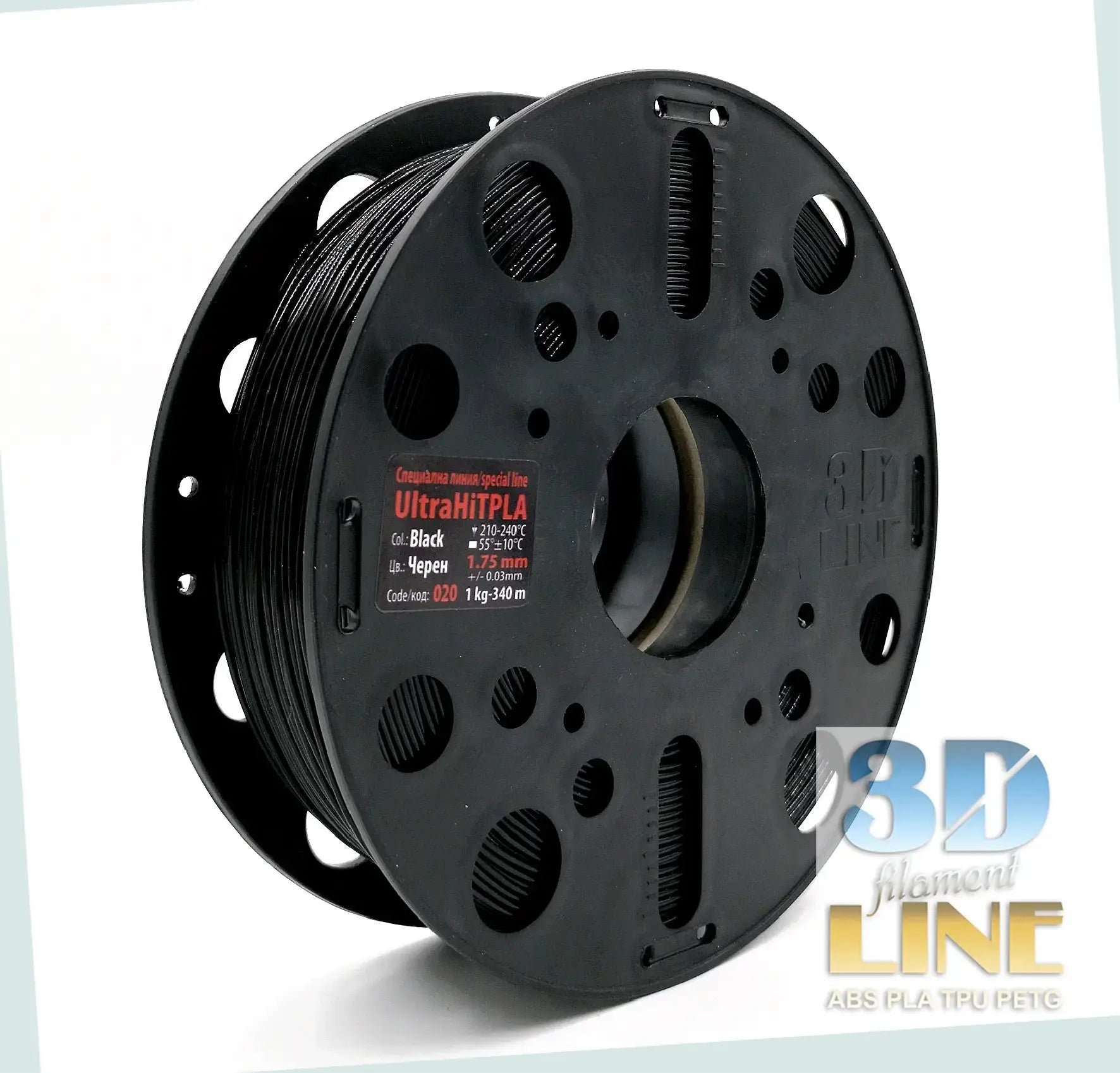 Създайте с върховния UltraHitPla 3DLine филамент черно – easytech3d