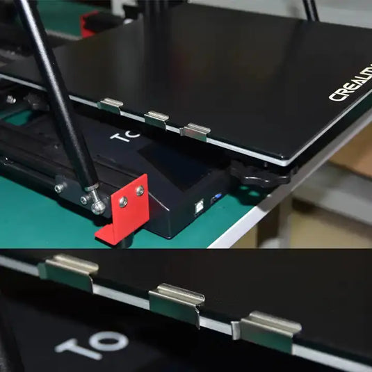 Прецизни щипки от неръждаема стомана за легло - Осигурете стабилност и точност във вашия принтер