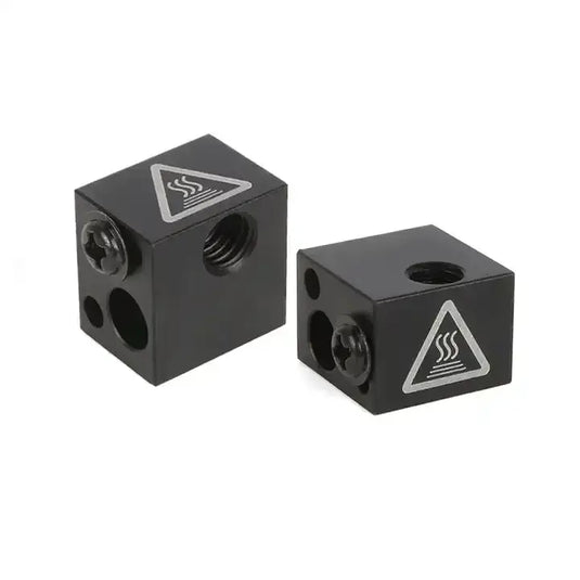 Aluminium Heated Block, Загряващ блок за J-head Extruder HotEnd, BP6 Загряващ Блок за 3D принтери, Издръжлив и надежден компонент, Равномерно разпределение на топлината, Технологично творчество с Aluminium Heated Block, Съвместим с всички 3D принтери, Идеален за бързо загряване, Прецизни и впечатляващи 3D резултати, Загряващ блок за стабилност в дизайна, 3D принтерни аксесоари от високо качество