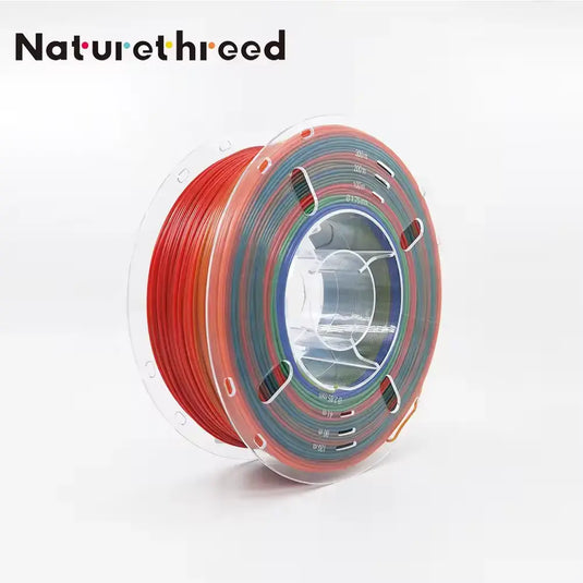 Освежете вашите 3D проекти с Nature3D 1.75mm 1kg PLA Rainbow филамент. Невероятни цветове!