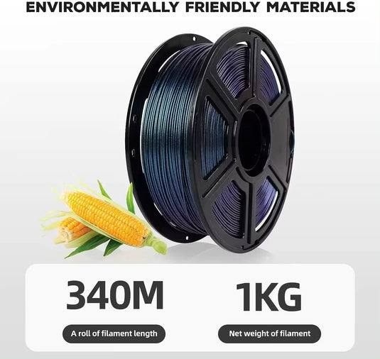 Светло синьо 1.75mm 1kg PLA филамент Nature3D за иновативни проекти