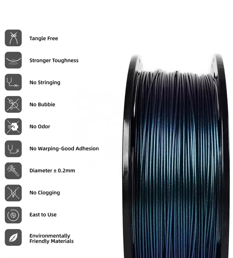Load image into Gallery viewer,  Изображението представя Nature3D PLA 1.75mm 1KG филамент в цвят мандарина, предлагащ ярки и наситени цветове за вашите 3D проекти. Този висококачествен PLA филамент е идеален за създаване на креативни и живописни модели с впечатляваща детайлност и ярки цветове. 
