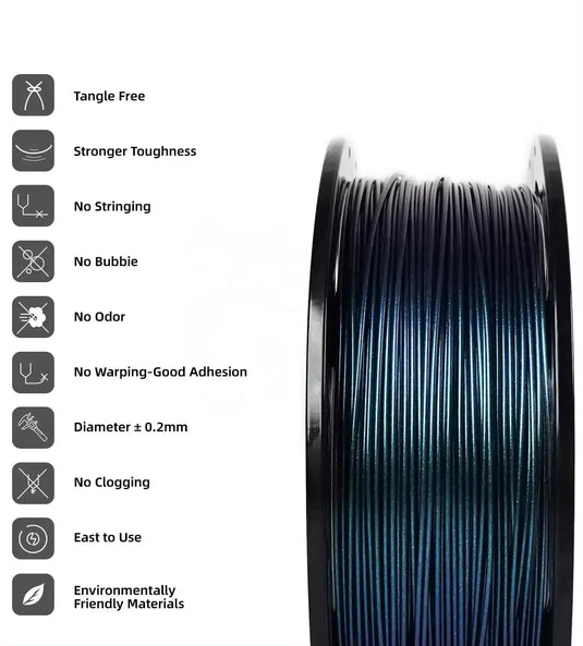  Изображението представя Nature3D PLA 1.75mm 1KG филамент в цвят мандарина, предлагащ ярки и наситени цветове за вашите 3D проекти. Този висококачествен PLA филамент е идеален за създаване на креативни и живописни модели с впечатляваща детайлност и ярки цветове. 